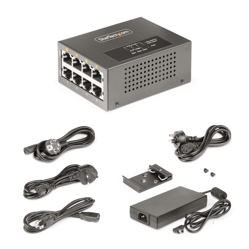 4-Port Multi-Gigabit PoE++ Injector, 5/2.5G Ethernet (NBASE-T) tīkla iekārta