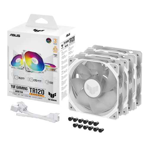 ASUS TUF GAMING TR120 FAN ARGB REVERSE W ventilators