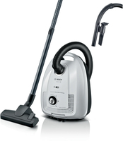 Bosch Serie 4 BGL38WH2 vacuum 4 L Cylinder vacuum Dry 600 W Dust bag 4242005359288 Putekļu sūcējs