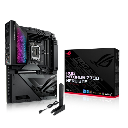 ASUS ROG MAXIMUS Z790 HERO BTF LGA1700 pamatplate, mātesplate