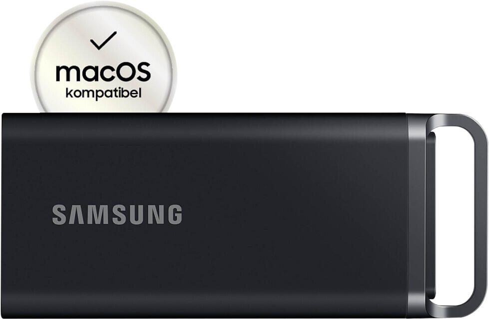 Samsung Portable SSD T5 EVO  4000 GB N/A " USB 3.2 Gen 1 Black Ārējais cietais disks