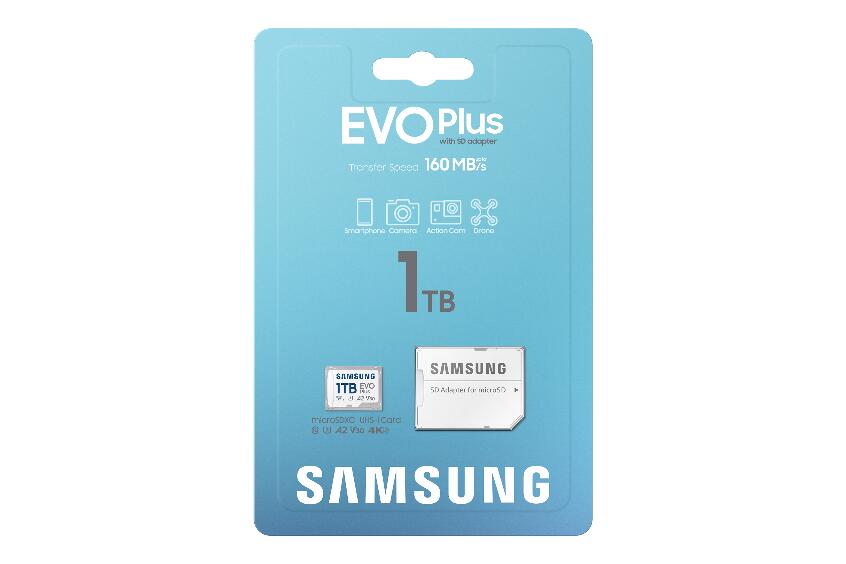 SAMSUNG EVO Plus microSDXC 1TB 160MB/s atmiņas karte