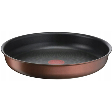 TEFAL Frying Pan L7600653 Ingenio Eco Respect Frying, Diameter 28 cm, Suitable for induction hob, Removable handle, Copper Pannas un katli