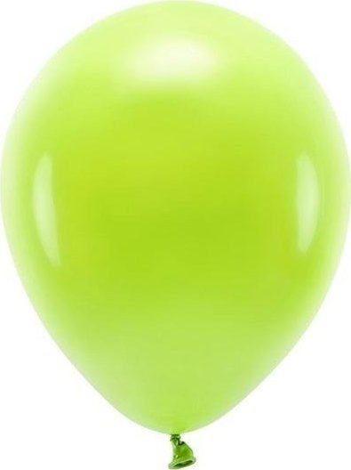 PartyDeco Balony Eco zielone 30cm 10szt 513553 (5900779138148)