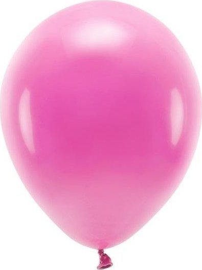 Party Deco Balony Eco fuksjowe 30cm 10szt (513537) - 5900779137882 513537 (5900779137882)