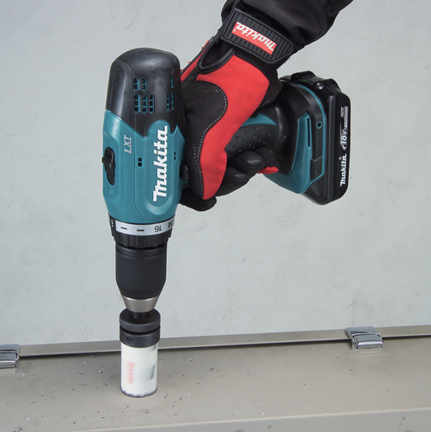 Makita DDF453SYE drill Keyless 1.8 kg Black, Blue