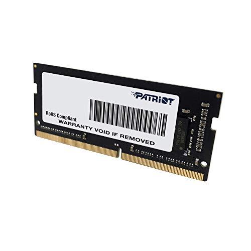 Patriot Memory Signature PSD416G26662S (DDR4 SO-DIMM; 1 x 16 GB; 2666 MHz; 19) operatīvā atmiņa