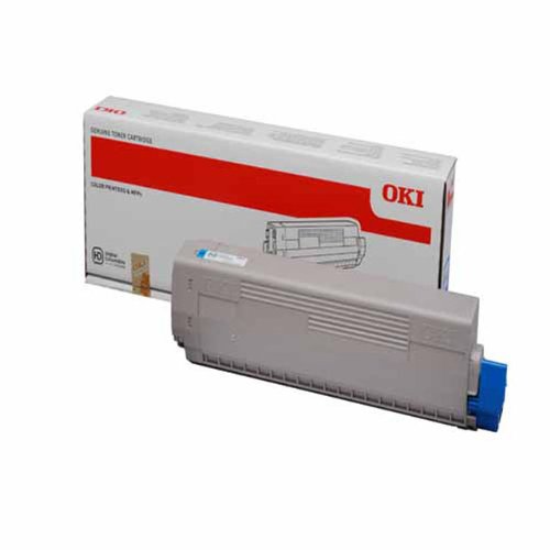 Toner OKI cyan | 7300pgs | C822 toneris