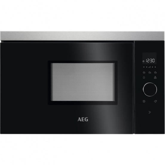 Cooker microwave AEG MBB1756SEM (1250W; black color) Cepeškrāsns