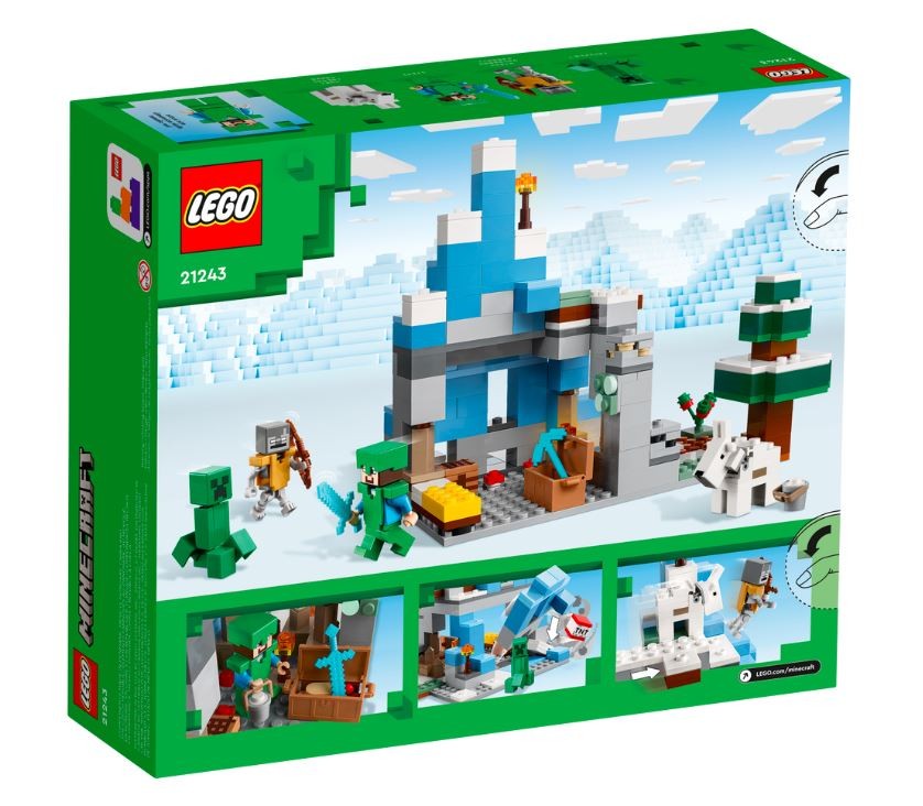 LEGO Minecraft The Frozen Peaks (21243) LEGO konstruktors