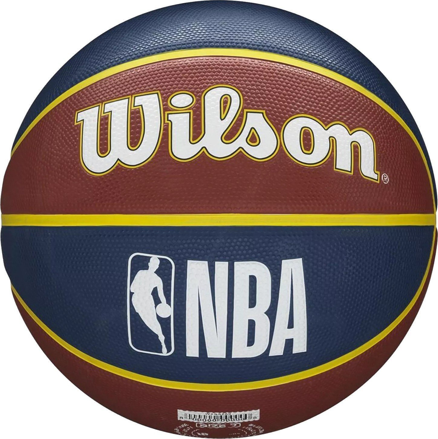 Wilson Wilson NBA Team Denver Nuggets Ball WTB1300XBDEN Brazowe 7 WTB1300XBDEN (194979033647) bumba