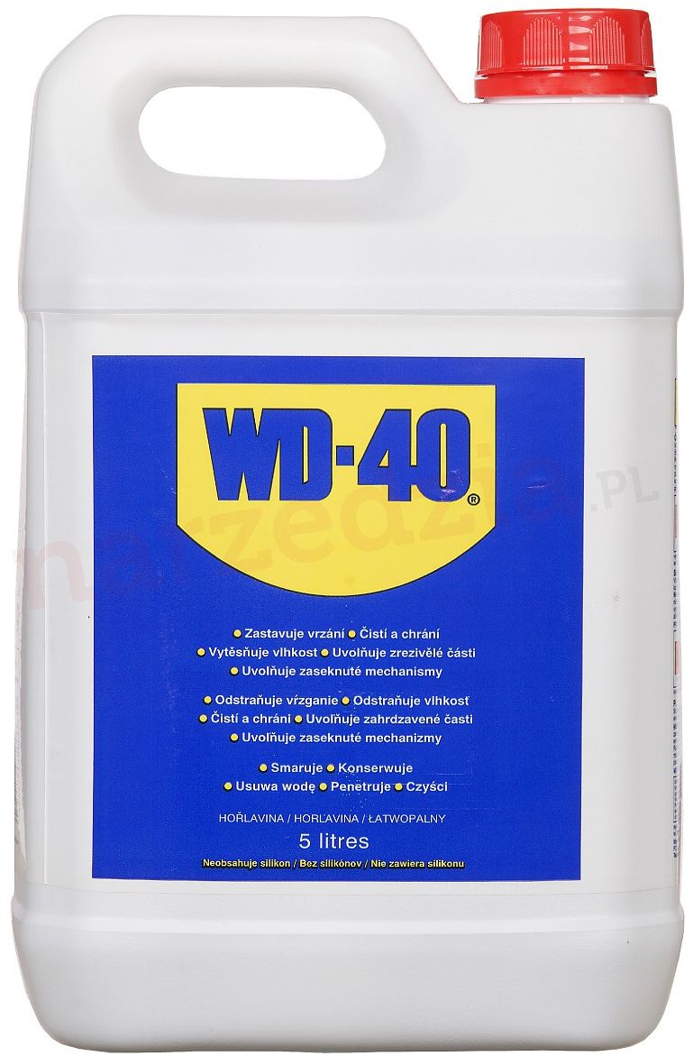 WD-40 Rust Remover - Multifunctional product 5l canister Wd-40 Transmisiju un bremžu eļļas