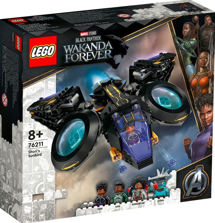 LEGO SH Marvel 76211 Shuri's Sundbird LEGO konstruktors