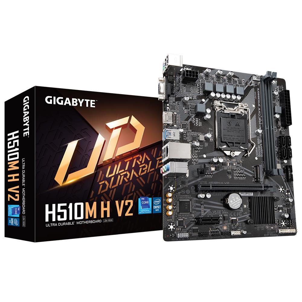 Mainboard|GIGABYTE|Intel H470 Express|LGA1200|Micro-ATX|Memory DDR4|1xPCI-Express 1x|1xPCI-Express 16x|1xM.2|1x15pin D-sub|1xHDMI|1xAudio-In pamatplate, mātesplate