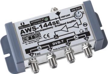 Wzmacniacz antenowy AMS AWS-144M ANT0216 (5901436782629) Satelītu piederumi un aksesuāri