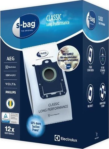 Electrolux Electrolux Classic Long Performance E201SMCC S-Bag 12pc aksesuārs putekļsūcējam