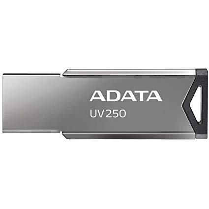 ADATA FlashDrive UV250 16GB  Metal Black USB 2.0 Flash Drive USB Flash atmiņa