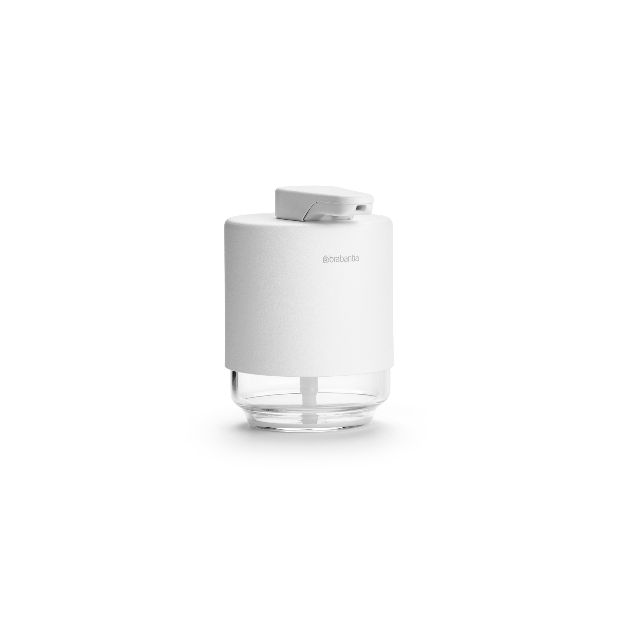 Jaunums! BRABANTIA MindSet ziepju dozators, 200ml, Mineral Fresh White 303227 Vannas istabas piederumi