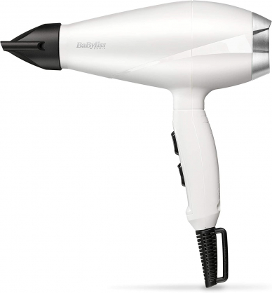 Akcija! BaByliss matu fēns Power Pro, 2000W, balts 6704WE 6704WE (3030050154832) Matu fēns