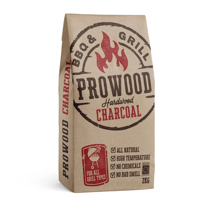 Kokogles Pro Wood 2kg ANGL2 Dārza grili