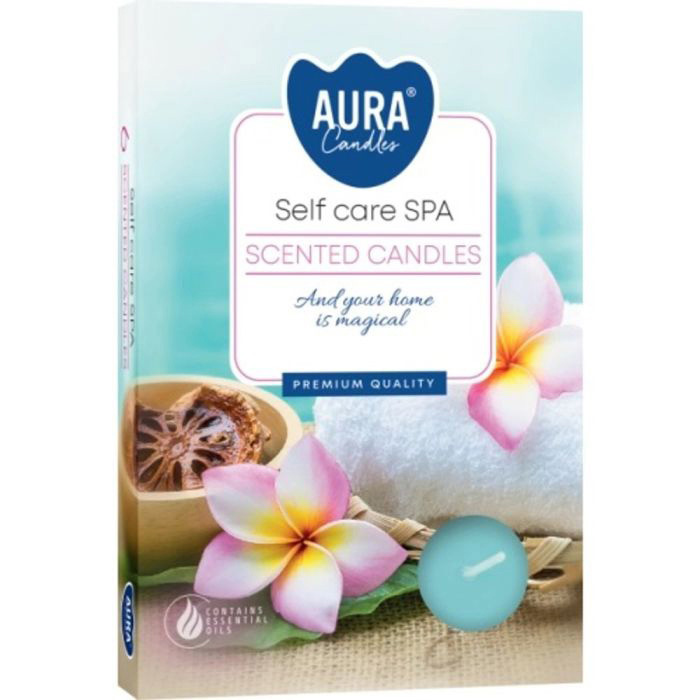 Tejas sveces arom. Aura Self care SPA 6gab. 3-4h 641062