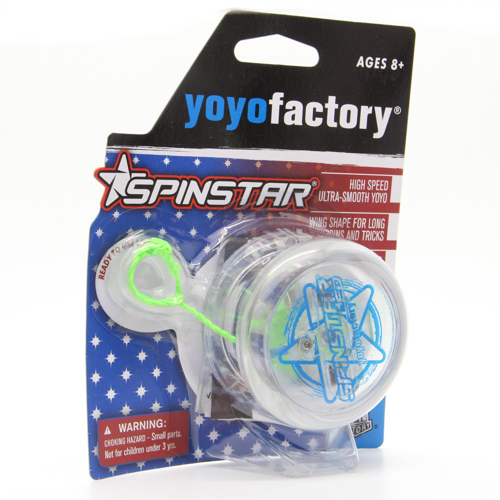 YoYoFactory YO-YO SPINSTRAR iesācējiem/ar iemaņām, tumsā spīd, zils YO 651 Fidget spinner