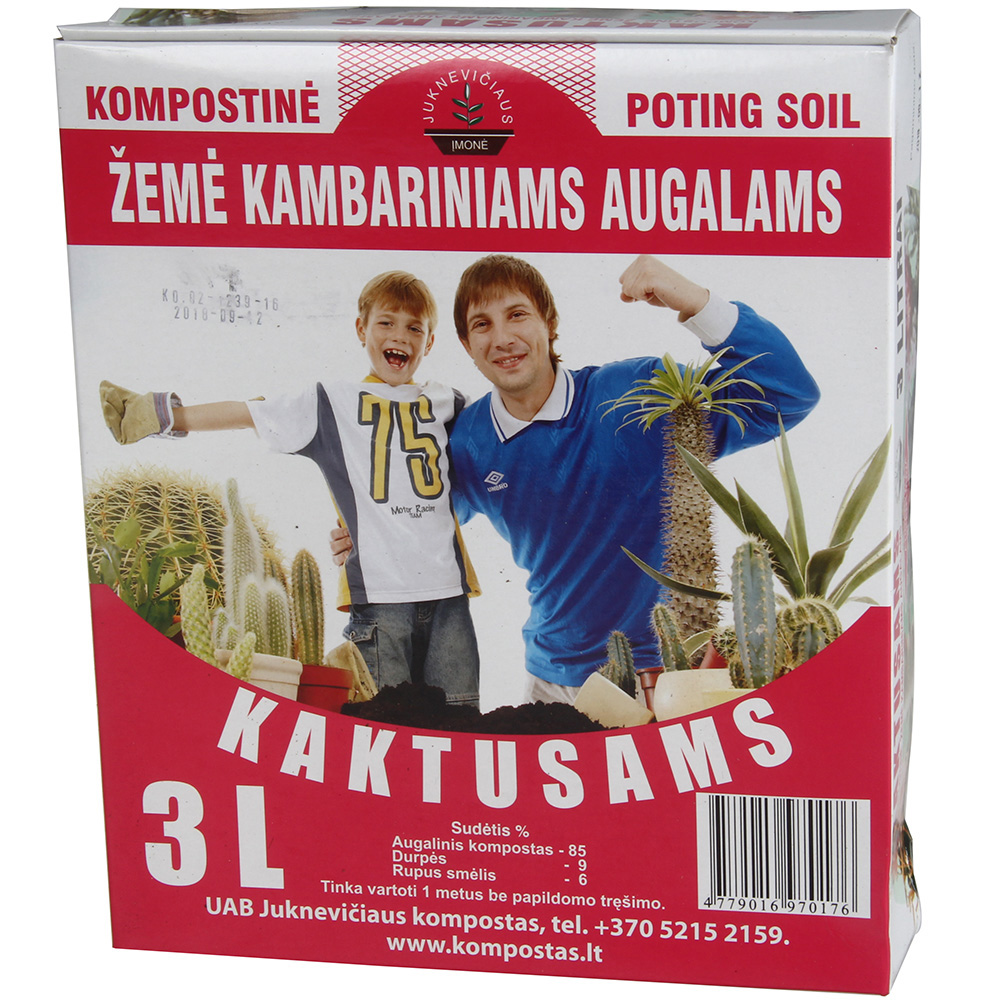 Komposta augsne kaktusiem 5l 927222