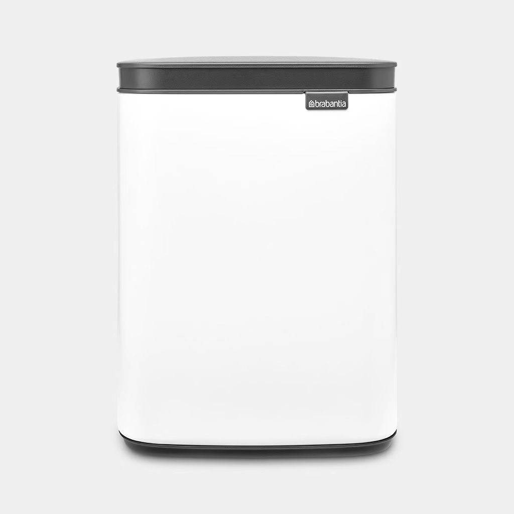 BRABANTIA atkritumu tvertne Bo, 4l, White 222344 atkritumu tvertne