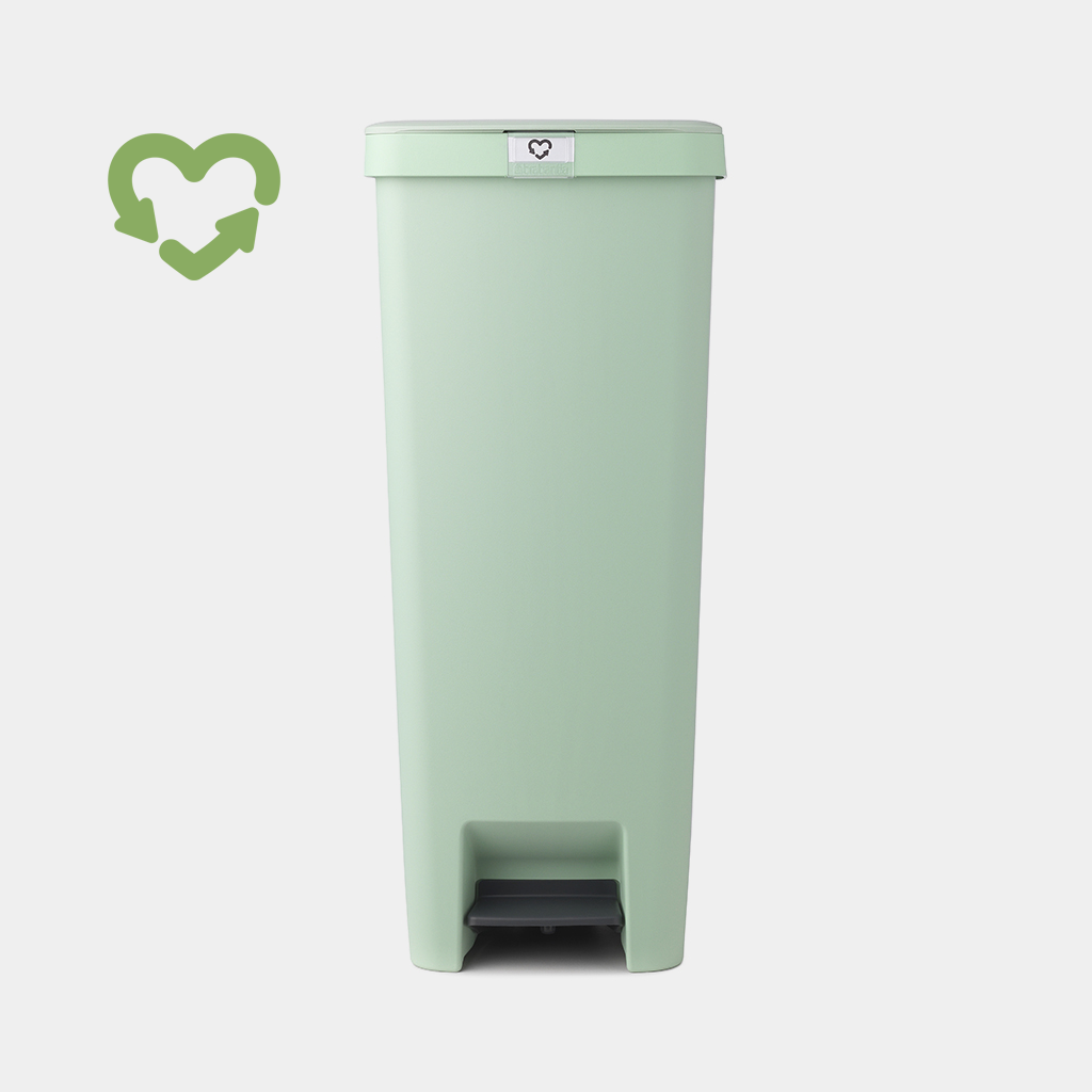 BRABANTIA atkritumu tvertne StepUp ar pedāli, 40l, Jade Green 800108 atkritumu tvertne