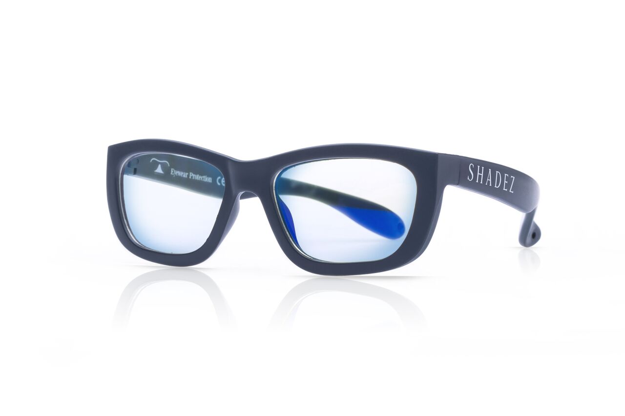 Akcija! SHADEZ Blue Light Grey Teeny bērnu brilles digitālajām ierīcēm, 7-16 gadi SHZ 114 saulesbrilles