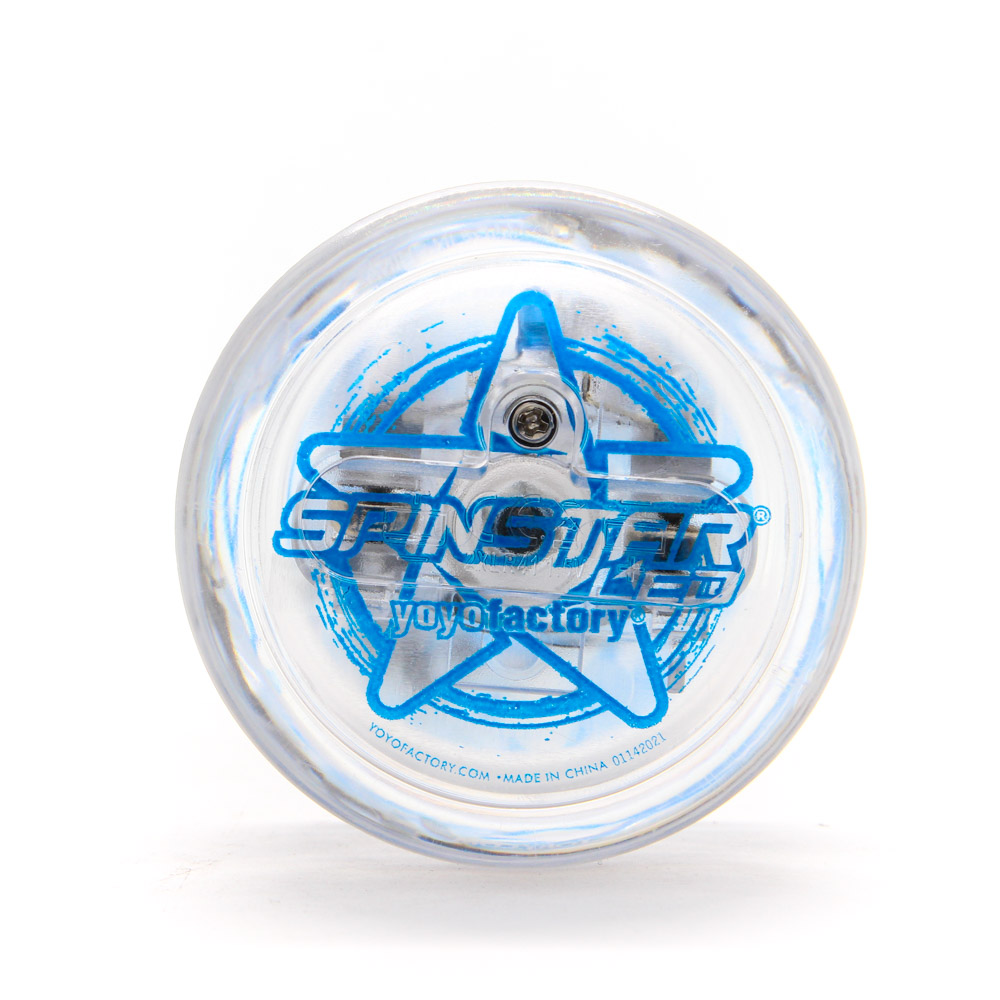 YoYoFactory YO-YO SPINSTRAR iesācējiem/ar iemaņām, tumsā spīd, zils YO 651 Fidget spinner