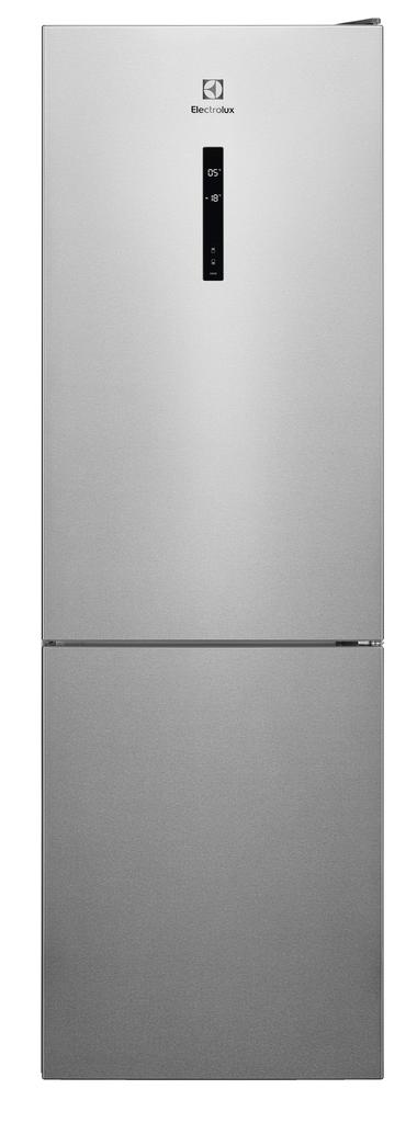 Akcija! Electrolux ledusskapis ar saldētavu apakšā, 186 cm, balts LNC7ME32X3