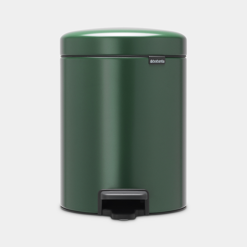 BRABANTIA atkritumu tvertne ar pedāli NewIcon, 5 l, Pine Green 304026 atkritumu tvertne