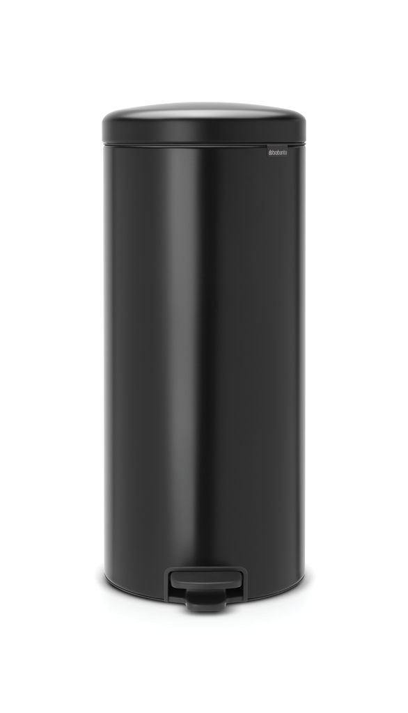 BRABANTIA atkritumu tvertne ar pedāli NewIcon, 30 l, Matt Black 114540 atkritumu tvertne