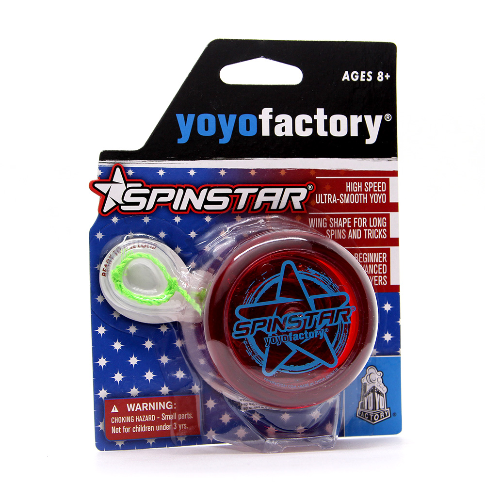 YoYoFactory YO-YO SPINSTRAR iesācējiem/ar iemaņām, sarkans YO 444