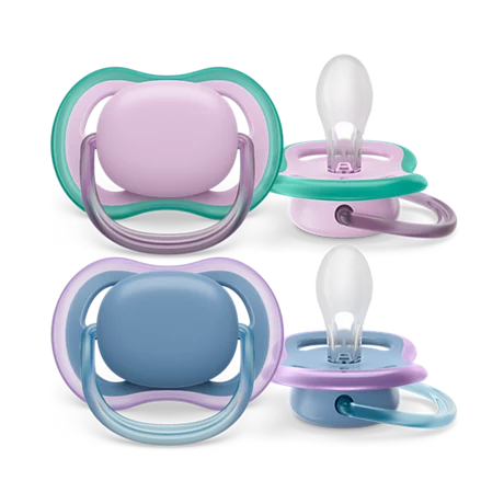 Philips Avent māneklītis Ultra Air Neutral, 6-18M (2 gab), meitenēm SCF085/34 māneklītis, knupis
