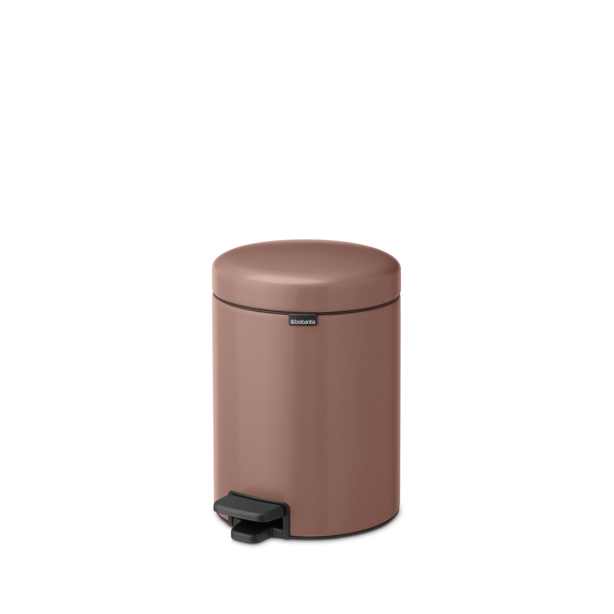 Jaunums! BRABANTIA atkritumu tvertne ar pedāli NewIcon, 5L, Satin Taupe 233982 atkritumu tvertne