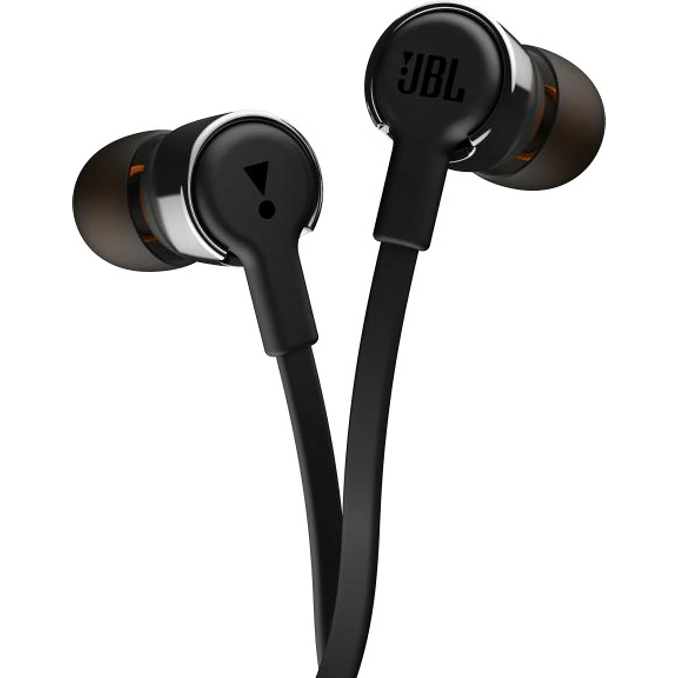 JBL in-ear austiņas, melnas JBLT210BLK