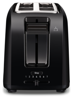 Tefal TT1A18 toaster 2 slice(s) Black,Stainless steel 800 W Tosteris