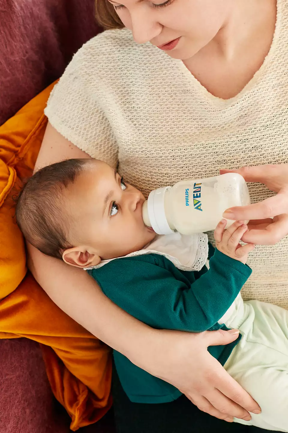 Philips Avent Pretkoliku barošanas pudelīte 125 ml, jaundzimušā knupītis, 0m+ SCY100/01 piederumi bērnu barošanai