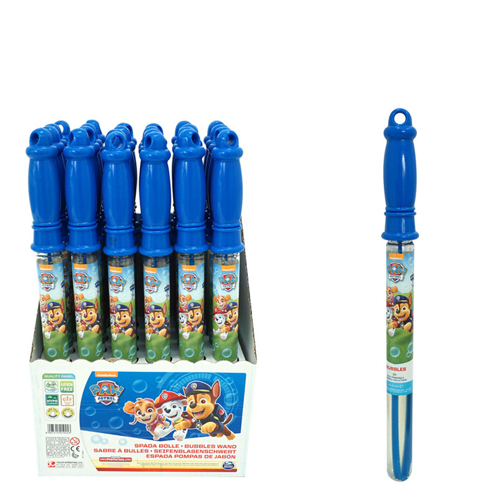 Ziepju burbulu zobens Paw Patrol 120ml 623527 Rotaļu mājas un slidkalniņi