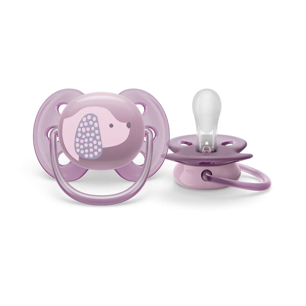 Philips Avent māneklītis Ultra soft DECO, 6-18M (1 gab), meitenēm SCF092/05 māneklītis, knupis