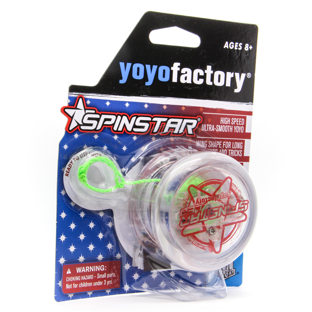 YoYoFactory YO-YO SPINSTRAR iesācējiem/ar iemaņām, tumsā spīd, sarkans YO 618 Fidget spinner