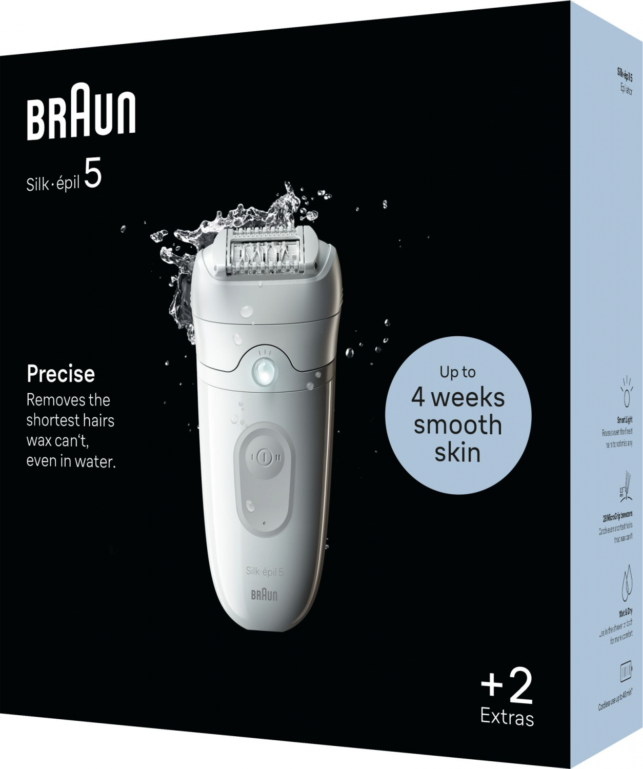 Jaunums! Akcija! BRAUN Silk 5 epilators SE5-011