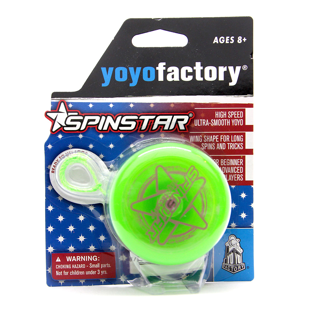 YoYoFactory YO-YO SPINSTRAR iesācējiem/ar iemaņām, zaļš YO 443