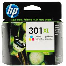 HP CH 564 EE ink cartridge tri-colour No. 301 XL kārtridžs