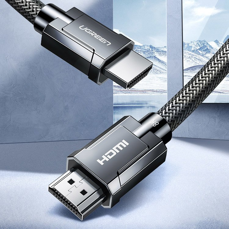 UGREEN HD135 HDMI 2.1, 8K 60Hz, 5 m kabelis (melns) 50562 (6957303855629)