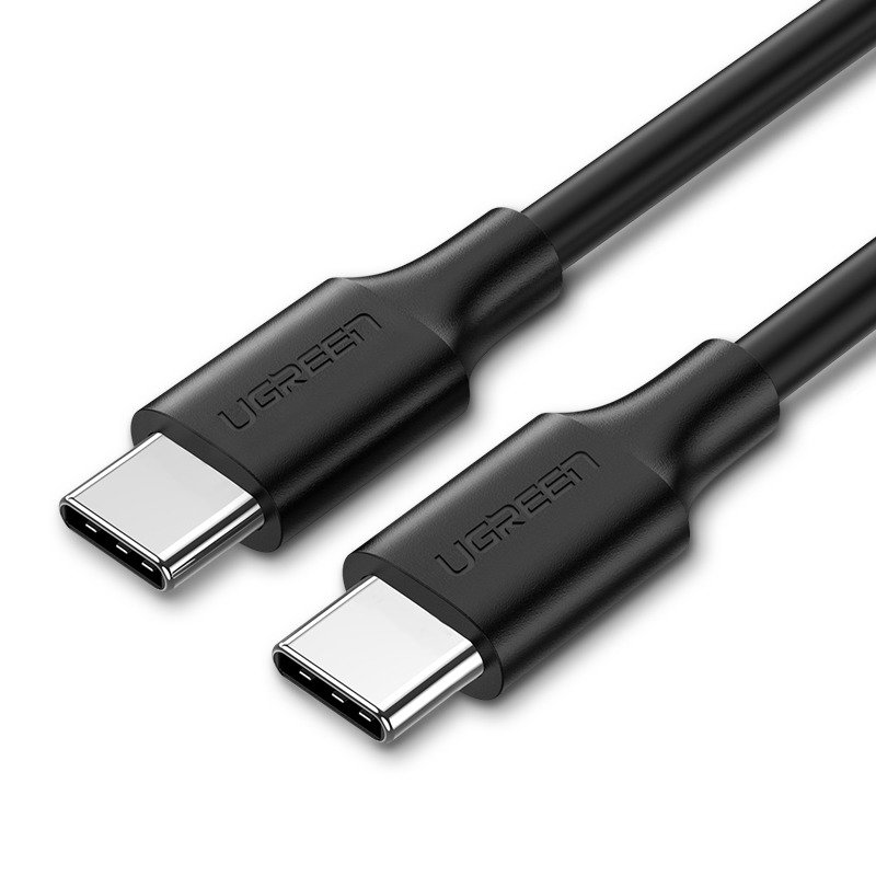 UGREEN USB-C to USB-C 2.0 3A Cable 3m Black USB kabelis