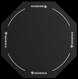 Genesis Tellur 400 Octagon Logo 100cm datorkrēsls, spēļukrēsls