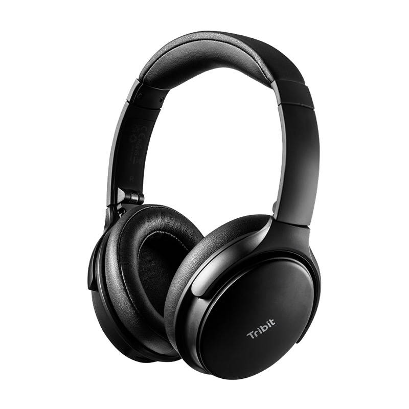 Wireless headphones Tribit QuitePlus 71 (black) austiņas